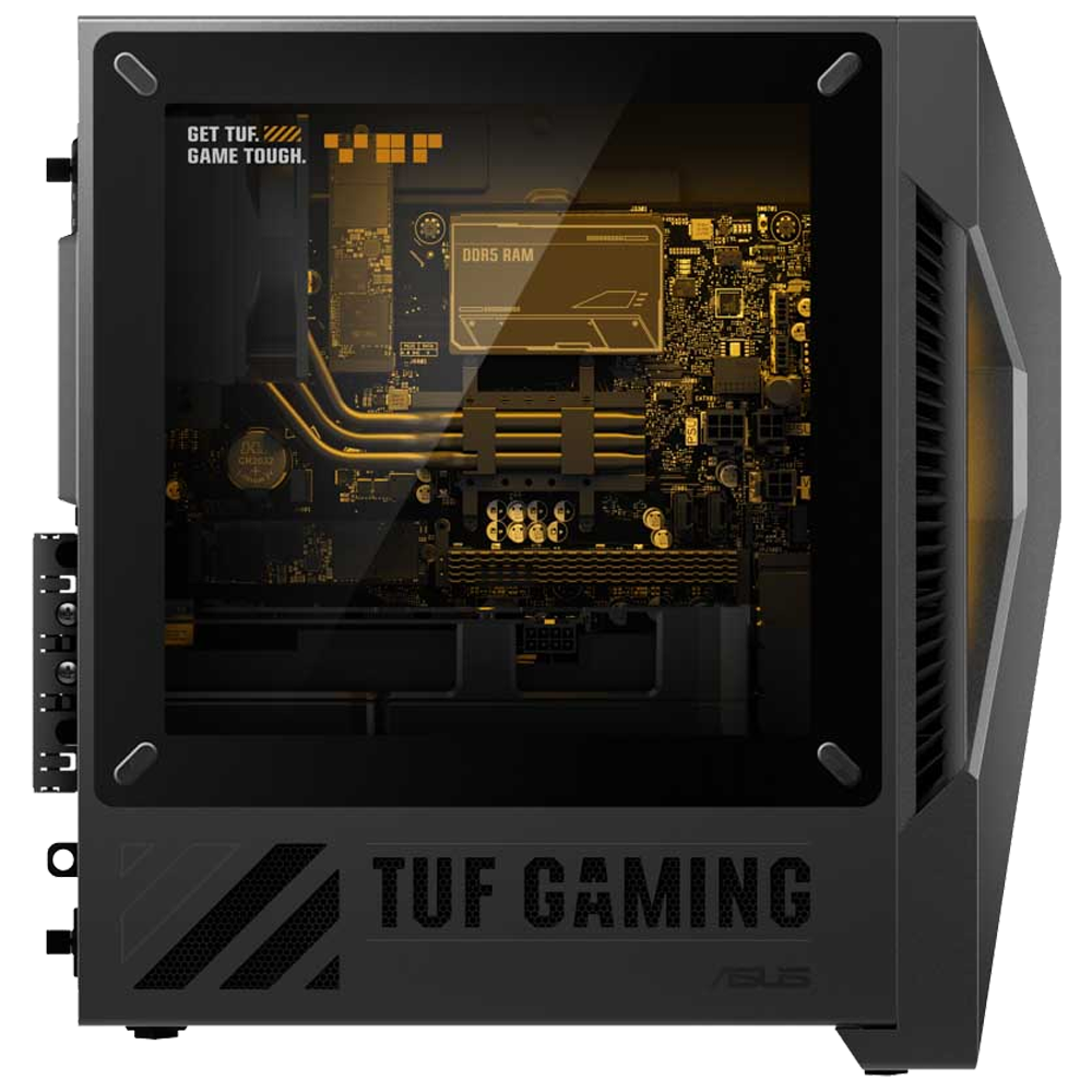 ASUS TUF GAMING T500MV 07240H0860 Core 7 240H 16GB/32GB DDR5 1TB SSD 660W 80+ Gold RTX 5060 DUAL 8GB GDDR7 FreeDOS Masaüstü Gaming Bilgisayar - Görsel 3