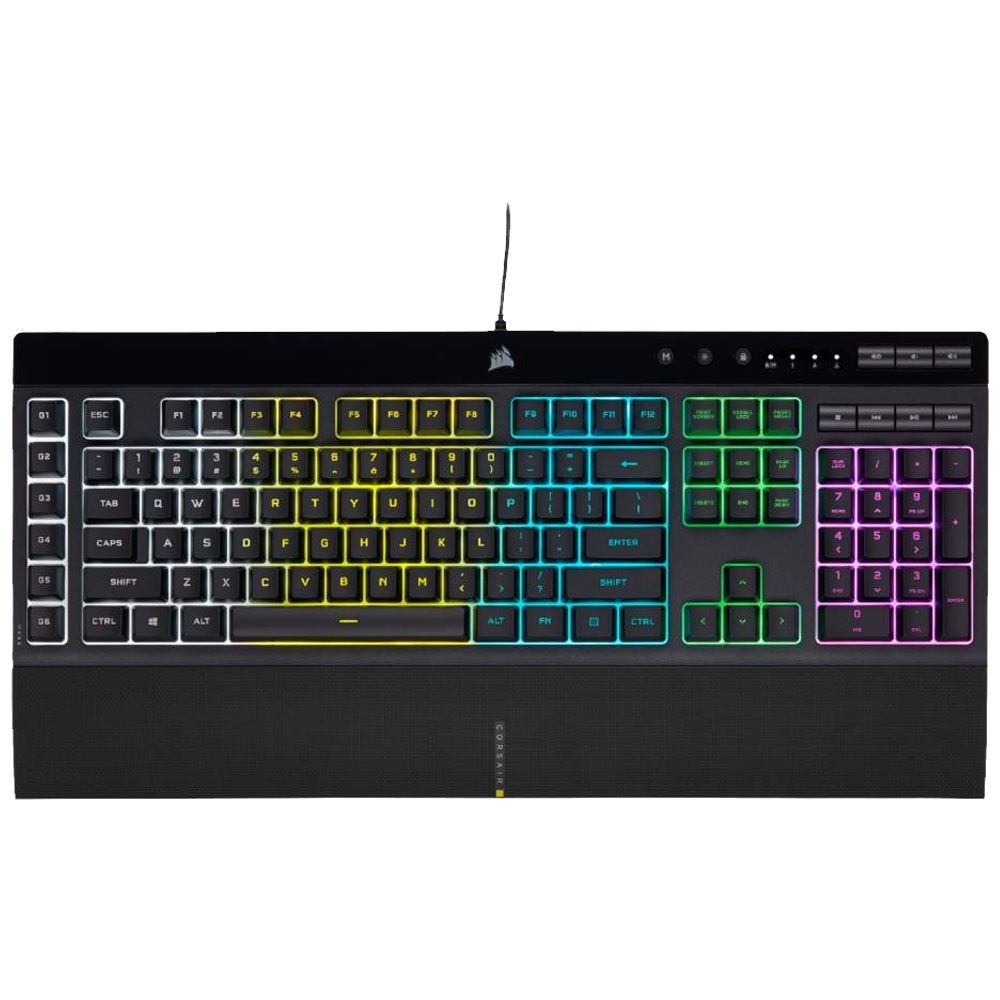 CORSAIR K55 RGB PRO Membrane Türkçe RGB Gaming Klavye