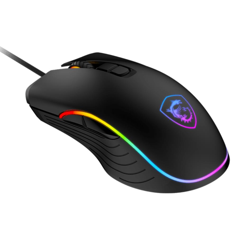 MSI FORGE GM300 RGB 7200 dpi Siyah Kablolu Gaming Mouse - Görsel 2