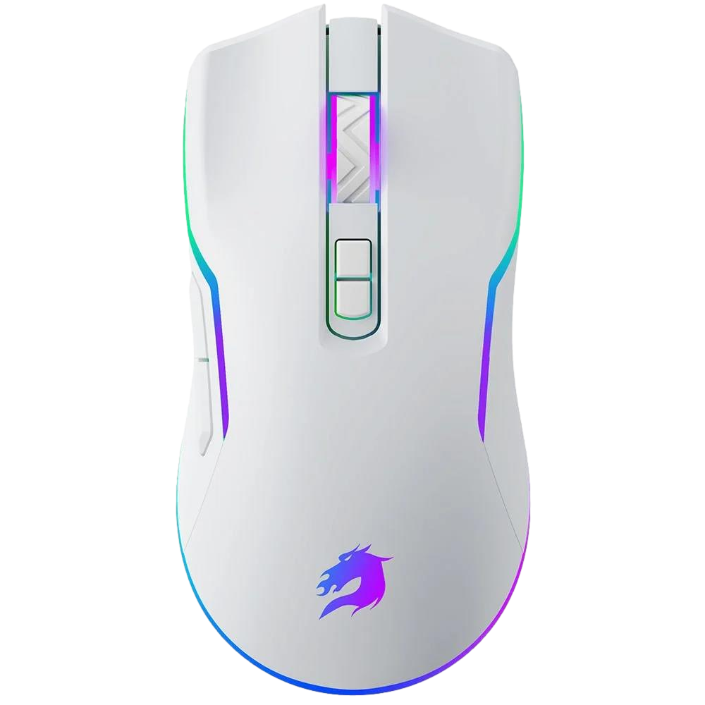GameBooster M18 Inferno RGB 10.000 DPI Beyaz Kablosuz Gaming Mouse
