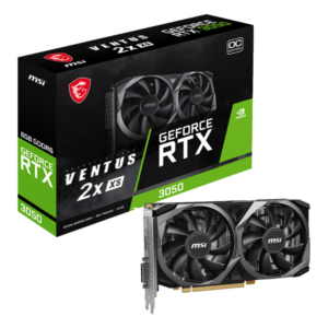 MSI GeForce RTX 3050 VENTUS 2X XS 8GB OC 8GB GDDR6 128 Bit RGB LHR Ekran Kartı