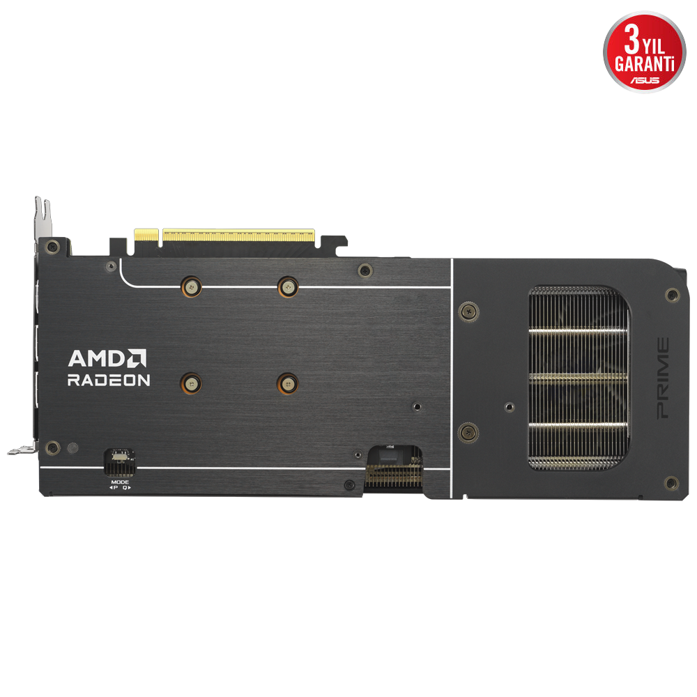 ASUS Prime Radeon RX 9060 XT OC Edition 8GB GDDR6 128 Bit Ekran Kartı - Görsel 3